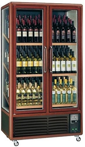 Шкаф винный TECFRIGO ENOTEC 680 3TV бронзовый