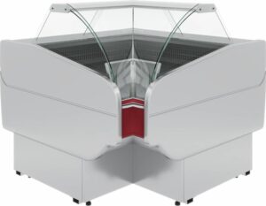Витрина холодильная Carboma G120 VV-6 (внутренний угол, динамика,3004)