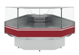 Витрина холодильная Carboma GC120 VV-5 (внешний угол, динамика, 3004)